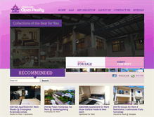 Tablet Screenshot of chiangmaiopenrealty.com